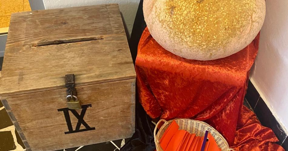 Kürbis-Schätzspiel